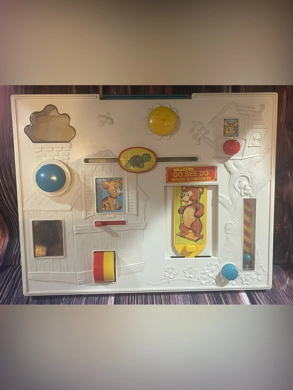 Vintage Chicco Do See Do Musical Action Center 1970/1980's RARE Collectible